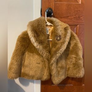 Banana Republic Faux Fur Cape